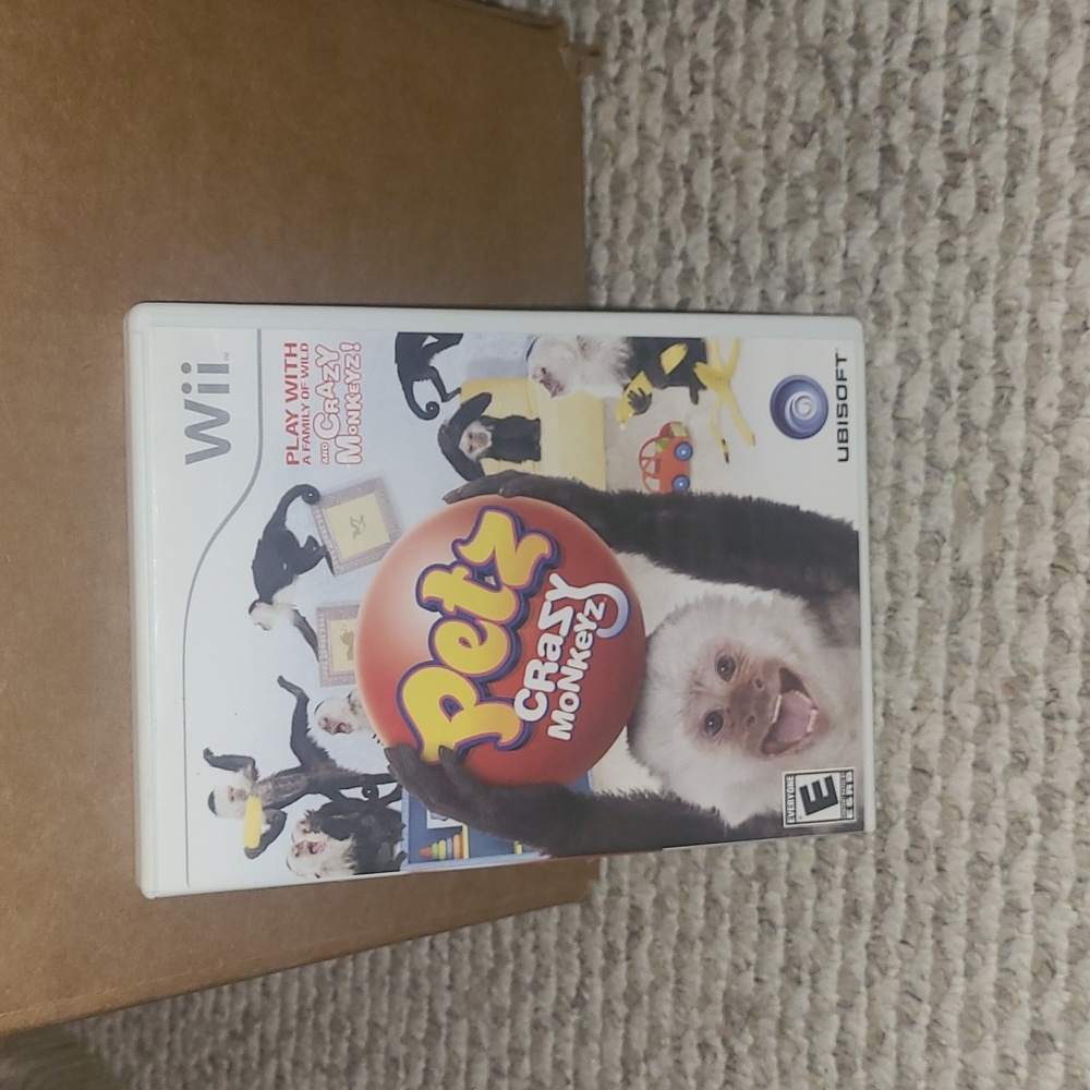 Wii petz crazy monkeyz
